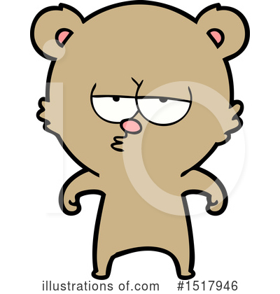 Royalty-Free (RF) Bear Clipart Illustration by lineartestpilot - Stock Sample #1517946