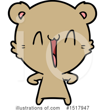 Royalty-Free (RF) Bear Clipart Illustration by lineartestpilot - Stock Sample #1517947