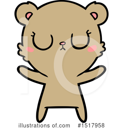 Royalty-Free (RF) Bear Clipart Illustration by lineartestpilot - Stock Sample #1517958