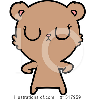 Royalty-Free (RF) Bear Clipart Illustration by lineartestpilot - Stock Sample #1517959