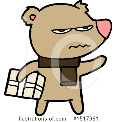 Royalty-Free (RF) Bear Clipart Illustration by lineartestpilot - Stock Sample #1517981