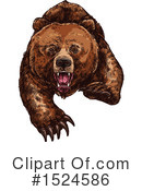 Bear Clipart #1524586 by Vector Tradition SM
