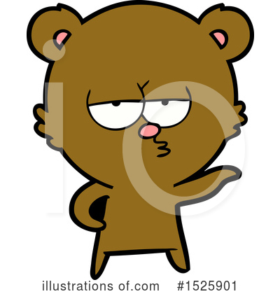 Royalty-Free (RF) Bear Clipart Illustration by lineartestpilot - Stock Sample #1525901