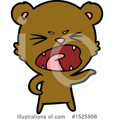 Royalty-Free (RF) Bear Clipart Illustration by lineartestpilot - Stock Sample #1525908