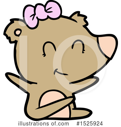 Royalty-Free (RF) Bear Clipart Illustration by lineartestpilot - Stock Sample #1525924