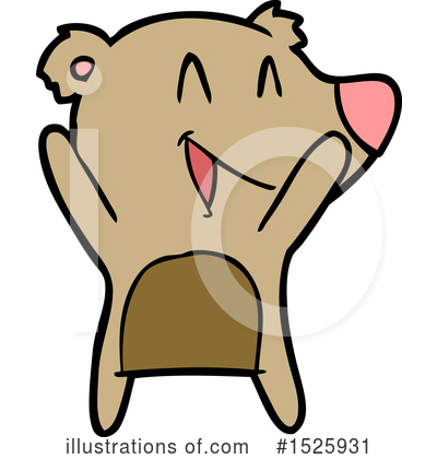 Royalty-Free (RF) Bear Clipart Illustration by lineartestpilot - Stock Sample #1525931