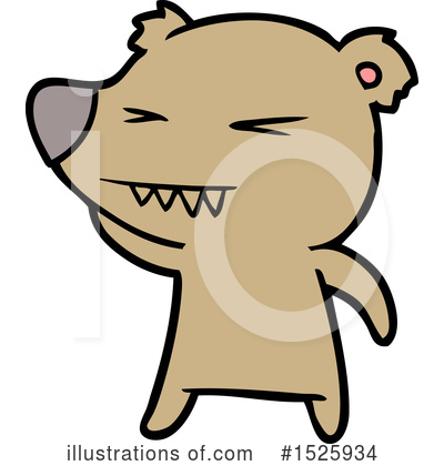 Royalty-Free (RF) Bear Clipart Illustration by lineartestpilot - Stock Sample #1525934