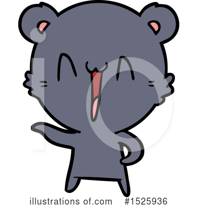 Royalty-Free (RF) Bear Clipart Illustration by lineartestpilot - Stock Sample #1525936