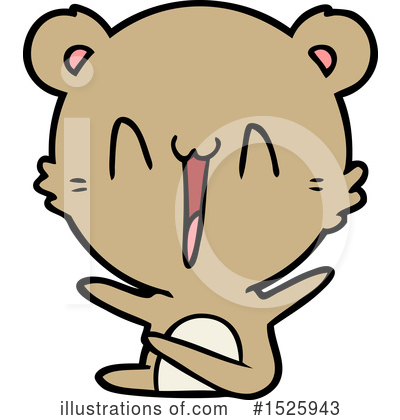 Royalty-Free (RF) Bear Clipart Illustration by lineartestpilot - Stock Sample #1525943