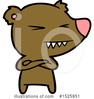 Royalty-Free (RF) Bear Clipart Illustration by lineartestpilot - Stock Sample #1525951