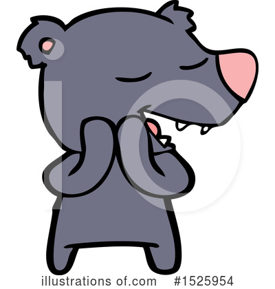 Royalty-Free (RF) Bear Clipart Illustration by lineartestpilot - Stock Sample #1525954