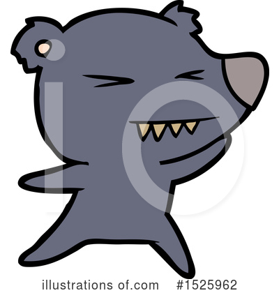 Royalty-Free (RF) Bear Clipart Illustration by lineartestpilot - Stock Sample #1525962