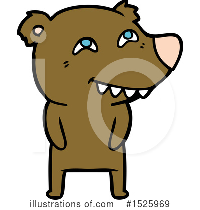 Royalty-Free (RF) Bear Clipart Illustration by lineartestpilot - Stock Sample #1525969