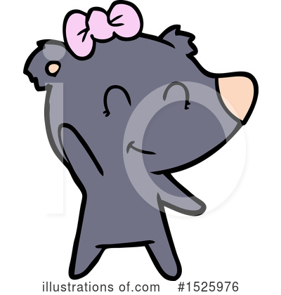 Royalty-Free (RF) Bear Clipart Illustration by lineartestpilot - Stock Sample #1525976