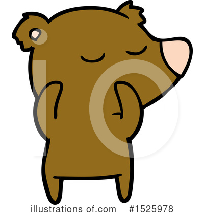 Royalty-Free (RF) Bear Clipart Illustration by lineartestpilot - Stock Sample #1525978