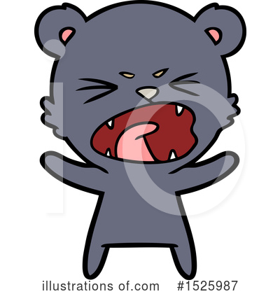 Royalty-Free (RF) Bear Clipart Illustration by lineartestpilot - Stock Sample #1525987