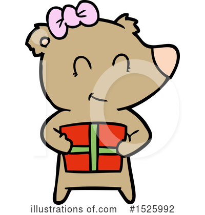 Royalty-Free (RF) Bear Clipart Illustration by lineartestpilot - Stock Sample #1525992