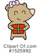 Bear Clipart #1525992 by lineartestpilot
