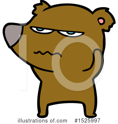 Royalty-Free (RF) Bear Clipart Illustration by lineartestpilot - Stock Sample #1525997