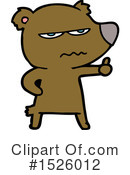 Bear Clipart #1526012 by lineartestpilot