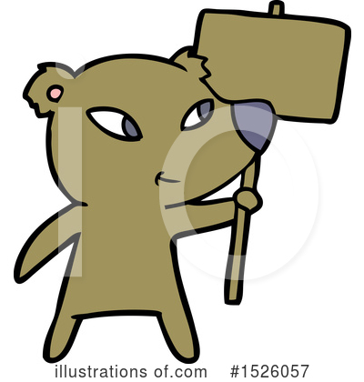 Royalty-Free (RF) Bear Clipart Illustration by lineartestpilot - Stock Sample #1526057