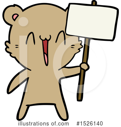 Royalty-Free (RF) Bear Clipart Illustration by lineartestpilot - Stock Sample #1526140