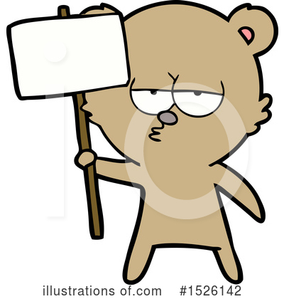 Royalty-Free (RF) Bear Clipart Illustration by lineartestpilot - Stock Sample #1526142