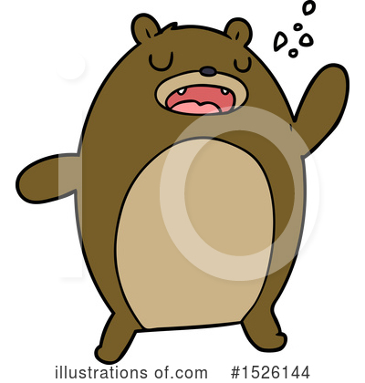 Royalty-Free (RF) Bear Clipart Illustration by lineartestpilot - Stock Sample #1526144