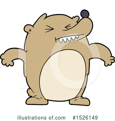 Royalty-Free (RF) Bear Clipart Illustration by lineartestpilot - Stock Sample #1526149