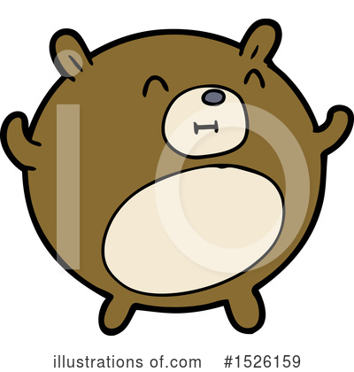 Royalty-Free (RF) Bear Clipart Illustration by lineartestpilot - Stock Sample #1526159