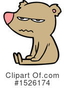 Bear Clipart #1526174 by lineartestpilot