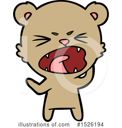 Royalty-Free (RF) Bear Clipart Illustration by lineartestpilot - Stock Sample #1526194