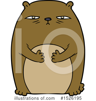 Royalty-Free (RF) Bear Clipart Illustration by lineartestpilot - Stock Sample #1526195