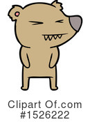 Bear Clipart #1526222 by lineartestpilot