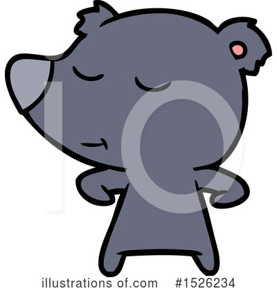 Royalty-Free (RF) Bear Clipart Illustration by lineartestpilot - Stock Sample #1526234