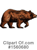 Bear Clipart #1560680 by Vector Tradition SM