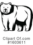 Bear Clipart #1603611 by Vector Tradition SM