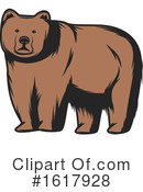 Bear Clipart #1617928 by Vector Tradition SM