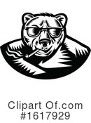 Bear Clipart #1617929 by patrimonio