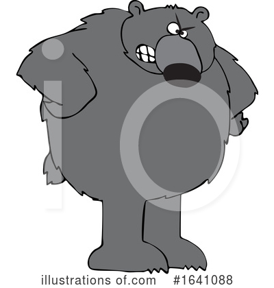 Royalty-Free (RF) Bear Clipart Illustration by djart - Stock Sample #1641088