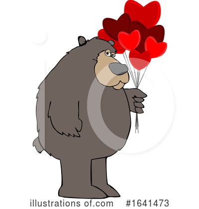 Royalty-Free (RF) Bear Clipart Illustration by djart - Stock Sample #1641473
