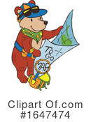 Bear Clipart #1647474 by Cherie Reve