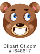 Bear Clipart #1648617 by Morphart Creations