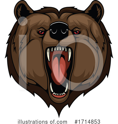 Grizzly Clipart #1714853 by Vector Tradition SM