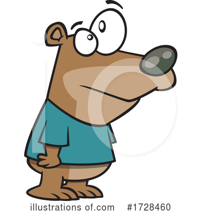 Royalty-Free (RF) Bear Clipart Illustration by toonaday - Stock Sample #1728460
