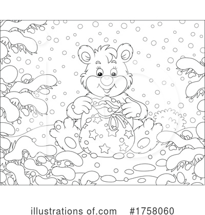 Royalty-Free (RF) Bear Clipart Illustration by Alex Bannykh - Stock Sample #1758060