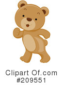 Bear Clipart #209551 by BNP Design Studio