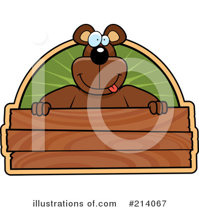 Royalty-Free (RF) Bear Clipart Illustration by Cory Thoman - Stock Sample #214067