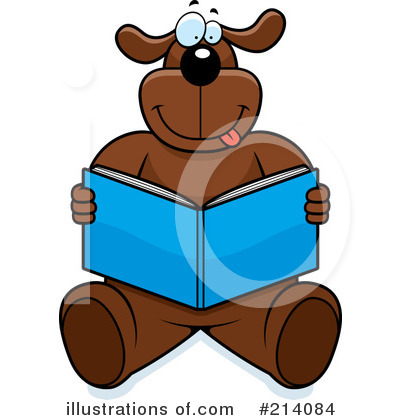 Reading Clipart #214084 by Cory Thoman