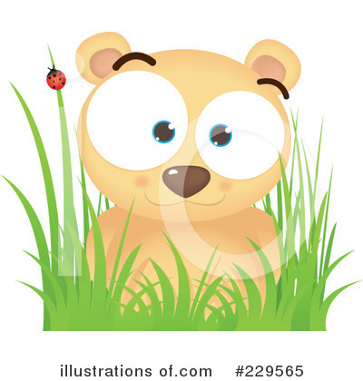 Royalty-Free (RF) Bear Clipart Illustration by Qiun - Stock Sample #229565